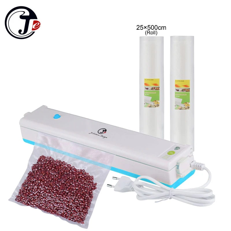 110V 220V Vacuum Sealers Packing Machine with Veins Bags Keep Food Fresh Vacuum Packer Home Food Sealer Packages for Kitchen
110V 220V Vacuum Sealers Packing Machine with Veins Bags Keep Food Fresh Vacuum Packer Home Food Sealer Packages for Kitchen
