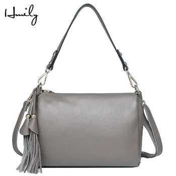 HMILY Genuine Leather Shoulder Bag Female Sweet Style Daily Women Messenger Bag Brand Leather Ladies Crossbody Bag Fashion
HMILY Genuine Leather Shoulder Bag Female Sweet Style Daily Women Messenger Bag Brand Leather Ladies Crossbody Bag Fashion