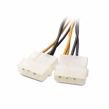 10pcs 6 inch 2 x Molex 4 pin to 8-Pin PCI Express Video Card Pci-e ATX PSU Power Converter Cable - Molex to Pcie 8 pin Adapter
10pcs 6 inch 2 x Molex 4 pin to 8-Pin PCI Express Video Card Pci-e ATX PSU Power Converter Cable - Molex to Pcie 8 pin Adapter