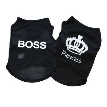 Cute Pet Dog Cat Shirt Summer Breathable Vest For Cats Small Dogs Fashion Lettering Polyester Kitten Clothes Puppies Costume
Cute Pet Dog Cat Shirt Summer Breathable Vest For Cats Small Dogs Fashion Lettering Polyester Kitten Clothes Puppies Costume