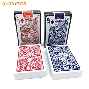 New 2 Sets/Lot Baccarat Texas Hold'em Plastic Playing Cards Waterproof Poker Cards Pokerstar Board Games 2.28*3.46 inch qenueson
New 2 Sets/Lot Baccarat Texas Hold'em Plastic Playing Cards Waterproof Poker Cards Pokerstar Board Games 2.28*3.46 inch qenueson