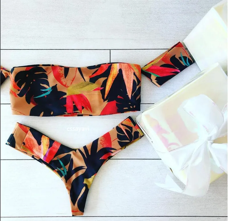2018 New Maple Floral Printed Off Shoulder Swimsuit Bathing Suit Swimwear Beachwear For Women
2018 New Maple Floral Printed Off Shoulder Swimsuit Bathing Suit Swimwear Beachwear For Women