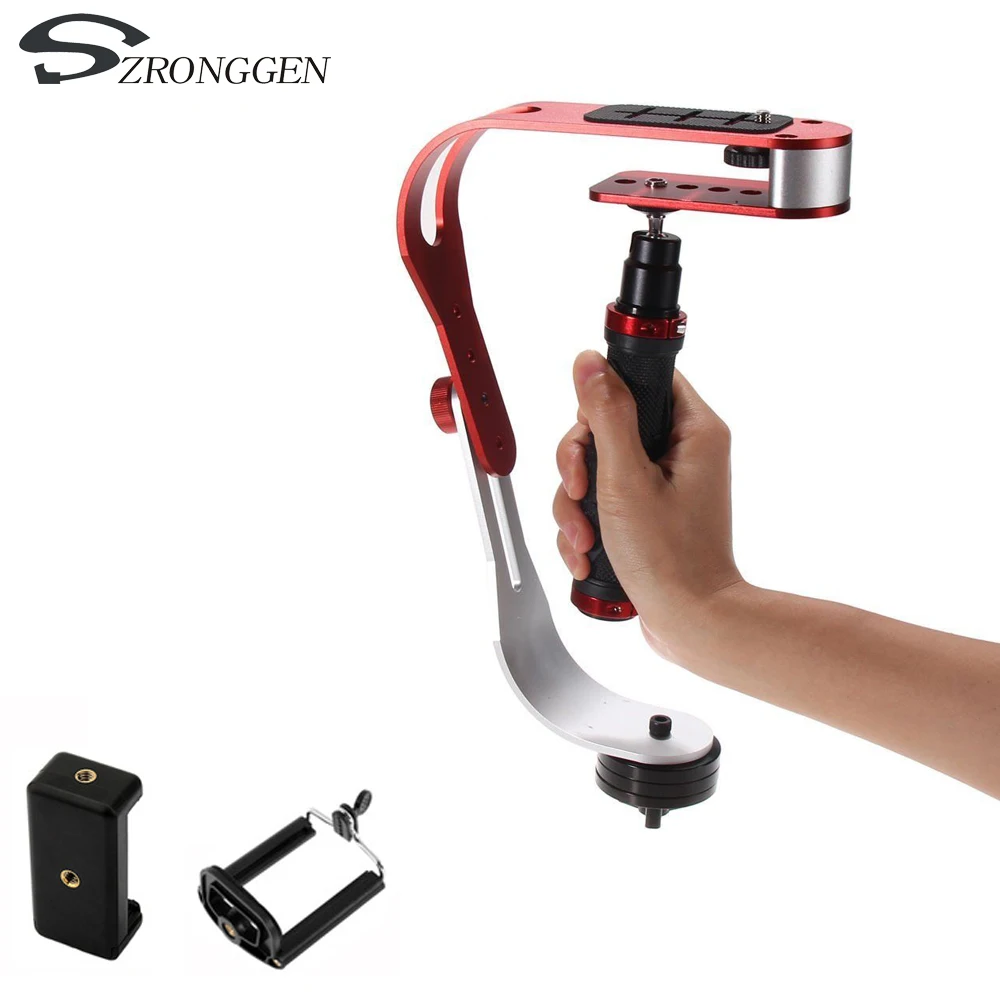 Mini handheld stabilizer Video Steadicam for Digital Camera HDSLR DSLR Camcorder DV Mobile Phone
Mini handheld stabilizer Video Steadicam for Digital Camera HDSLR DSLR Camcorder DV Mobile Phone