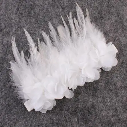 1pcs Newborn Baby Girls flower headband with feather Toddler Infants elastic hair bands Baby hair accessories Photo props
1pcs Newborn Baby Girls flower headband with feather Toddler Infants elastic hair bands Baby hair accessories Photo props