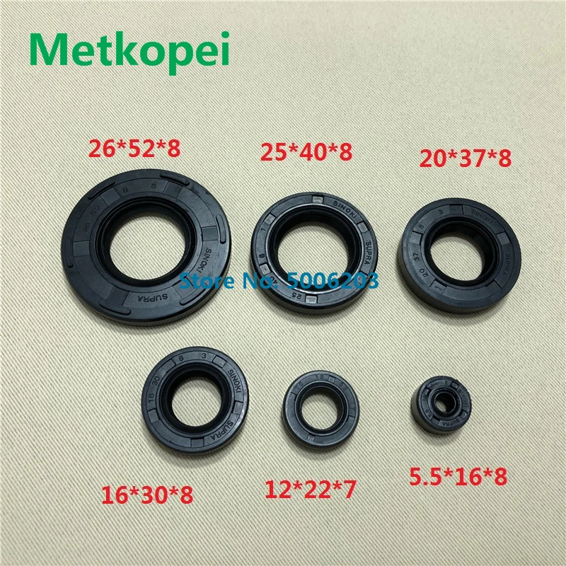 motorcycle AX100 full complete engine oil seal rubber gear shaft seal for Suzuki 2 stroke 100cc AX 100 engine parts
motorcycle AX100 full complete engine oil seal rubber gear shaft seal for Suzuki 2 stroke 100cc AX 100 engine parts
