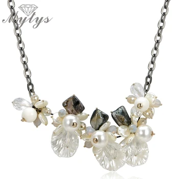 Mytys Flower Pendant Chunky Statement Necklace Bib Choker Pendant Torques Necklace for Girls and Women CN242
Mytys Flower Pendant Chunky Statement Necklace Bib Choker Pendant Torques Necklace for Girls and Women CN242