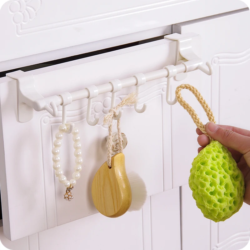 Multi-purpose Cabinet Cupboard over Door storage rack with 7 hooks Hanging towel rack holder cloth shelf Kitchen Accessories
Multi-purpose Cabinet Cupboard over Door storage rack with 7 hooks Hanging towel rack holder cloth shelf Kitchen Accessories