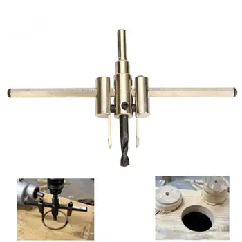 Universal Adjustable Hole Saw Cutter Drill Bit Open Circle Hole Metal Cut Drill Tools for Woodworking Cutter Kit DIY Tool
Universal Adjustable Hole Saw Cutter Drill Bit Open Circle Hole Metal Cut Drill Tools for Woodworking Cutter Kit DIY Tool