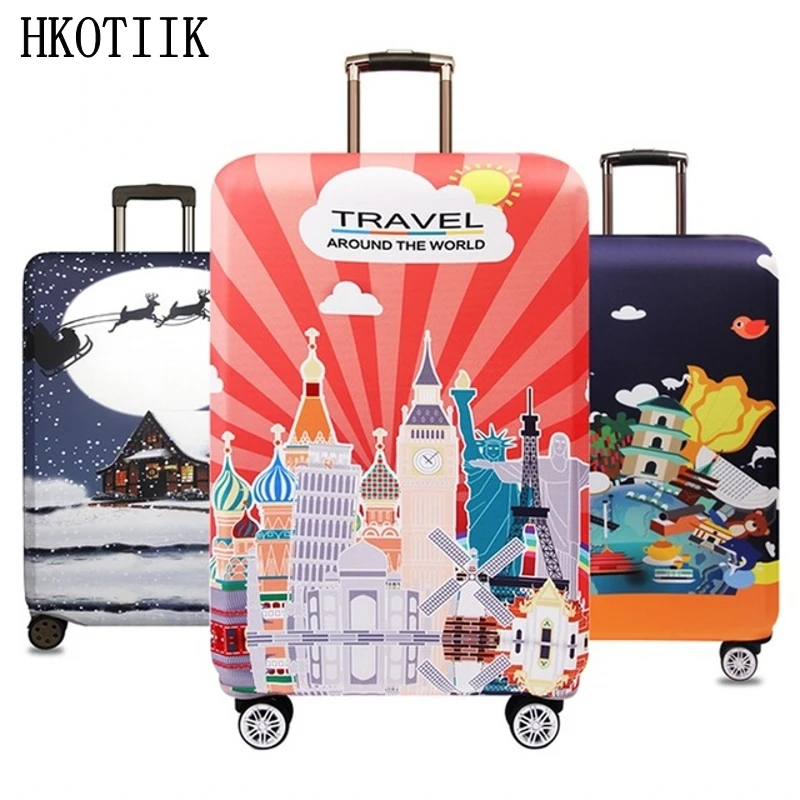 The latest high-quality suitcase trolley case elastic protective cover for 18 to 32-inch suitcase shield travel accessories
The latest high-quality suitcase trolley case elastic protective cover for 18 to 32-inch suitcase shield travel accessories
