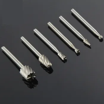 6PC CNC Router Bit Rotate File Graver Electric Grinder Accessorie Wood Cutters for Wood Milling Face Cutter Form Milling Cutter
6PC CNC Router Bit Rotate File Graver Electric Grinder Accessorie Wood Cutters for Wood Milling Face Cutter Form Milling Cutter