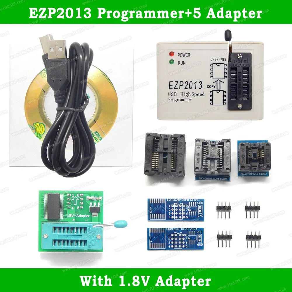 Free Shipping EZP2019 EZP2013 Programmer USB SPI Programmer Support Win7&8 24 25 93 EEPROM 25 Flash Bios Chip + 5 Items
Free Shipping EZP2019 EZP2013 Programmer USB SPI Programmer Support Win7&8 24 25 93 EEPROM 25 Flash Bios Chip + 5 Items