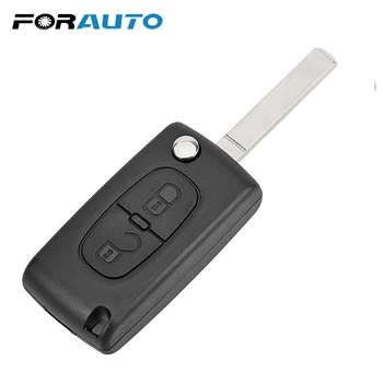 FORAUTO 1pc Car Key Shell Remote Key Car Key Case Cover Fob For Citroen C2 C3 C4 PICASSO Flip Ce0536 2 Buttons Replacement
FORAUTO 1pc Car Key Shell Remote Key Car Key Case Cover Fob For Citroen C2 C3 C4 PICASSO Flip Ce0536 2 Buttons Replacement