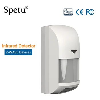 Spetu IX30 Z-wave Wireless Wall Mount - Infrared Detector Z wave Plus Sensor Alarm Home Automation Alarm Battery-Powered
Spetu IX30 Z-wave Wireless Wall Mount - Infrared Detector Z wave Plus Sensor Alarm Home Automation Alarm Battery-Powered