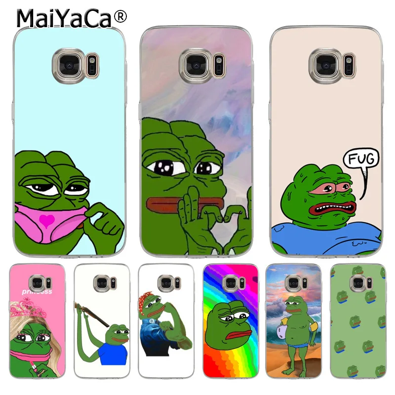 MaiYaCa Frog meme Pattern Rubber tpu Soft Phone Accessories Cover Case for samsung galaxy s7 s6 edge plus s5 s9 s8 plus case
MaiYaCa Frog meme Pattern Rubber tpu Soft Phone Accessories Cover Case for samsung galaxy s7 s6 edge plus s5 s9 s8 plus case