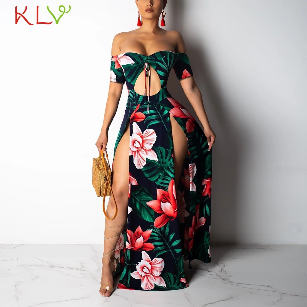 Dress Women Off Shoulder Floral Elegant Casual Summer Long Dress Party Night Dress 2019 PlusSize Modis Vestidos Robe Femme 19A24
Dress Women Off Shoulder Floral Elegant Casual Summer Long Dress Party Night Dress 2019 PlusSize Modis Vestidos Robe Femme 19A24