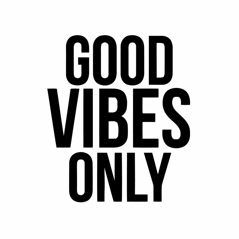 Good Vibes Only Quote Vinyl Car Sticker Decor , Good Vibes Only Car Window and Laptop Decoration
Good Vibes Only Quote Vinyl Car Sticker Decor , Good Vibes Only Car Window and Laptop Decoration