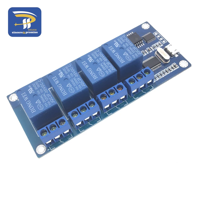 micro usb relay module 5v 4 channel relay module, relay control panel with indicator 4 way relay output usb interface
micro usb relay module 5v 4 channel relay module, relay control panel with indicator 4 way relay output usb interface