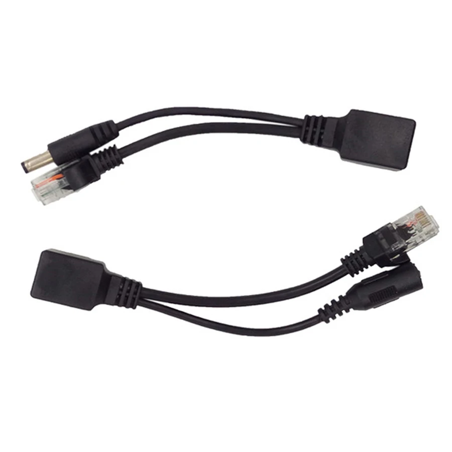 2pcs(1pair) POE Splitter Power Adapter cable Connectors Passive Ethernet RJ45 Injector Kit 5V 12V 24V 48V for to cctv cameras
2pcs(1pair) POE Splitter Power Adapter cable Connectors Passive Ethernet RJ45 Injector Kit 5V 12V 24V 48V for to cctv cameras