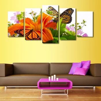 2017 Oil Painting Fallout 5 Pcs(no Frame) Butterfly Flowers Picture Print Painting On Canvas Wall Art Home Decor Living Room
2017 Oil Painting Fallout 5 Pcs(no Frame) Butterfly Flowers Picture Print Painting On Canvas Wall Art Home Decor Living Room