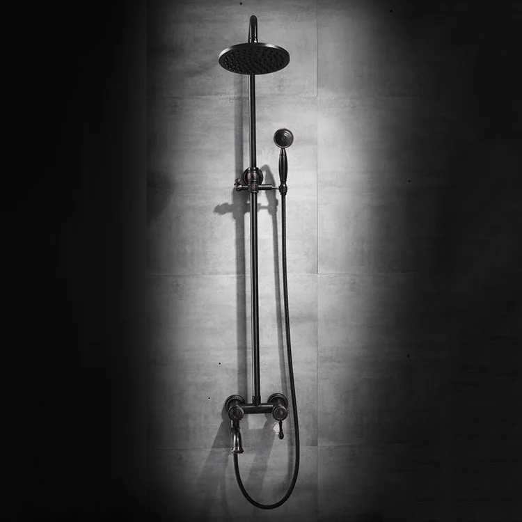 All copper new four-speed black carved shower large top nozzle with bidet spray gun shower shower faucet
All copper new four-speed black carved shower large top nozzle with bidet spray gun shower shower faucet