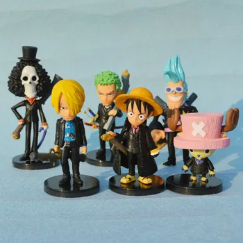 One Piece 6pcs/set 5-8CM Luffy Roronoa Zoro Sanji Burukku FRANKY Hobbies Anime PVC Action Figures Toys For Children Christmas
One Piece 6pcs/set 5-8CM Luffy Roronoa Zoro Sanji Burukku FRANKY Hobbies Anime PVC Action Figures Toys For Children Christmas