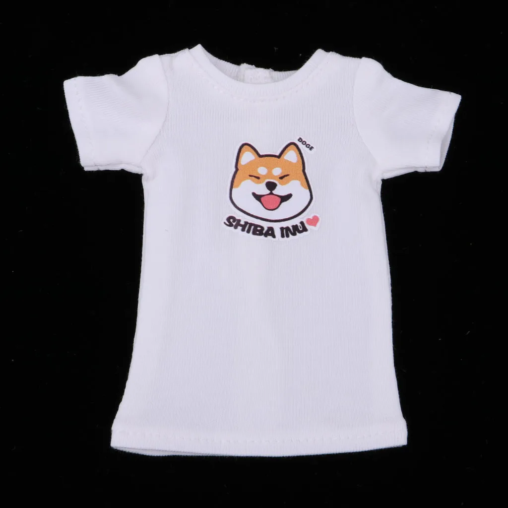 Fashion Handmade Printed Short Sleeve Hoodie Top T-shirt For 1/6 Dolls Dress up Clothing Accessory for Doll
Fashion Handmade Printed Short Sleeve Hoodie Top T-shirt For 1/6 Dolls Dress up Clothing Accessory for Doll