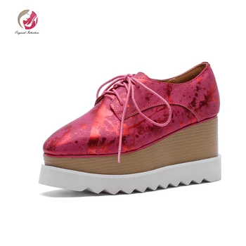 Original Intention Women Shoes Cow Leather Square Toe Sneakers Casual Platform Shoes Yellow Red Shoes Woman US Size 3-10.
Original Intention Women Shoes Cow Leather Square Toe Sneakers Casual Platform Shoes Yellow Red Shoes Woman US Size 3-10.