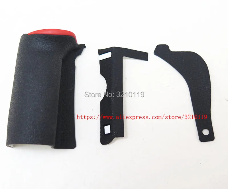 Rubber Body 3 Piece Set Cover Shell Grip Unit For Nikon D750 3M Tape /& Glue