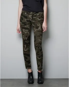 Pants Women European And Polyester Flat American Real 2019 New Style Women Elastic Camouflage Cotton Tight-fitting Pencil Pants
Pants Women European And Polyester Flat American Real 2019 New Style Women Elastic Camouflage Cotton Tight-fitting Pencil Pants