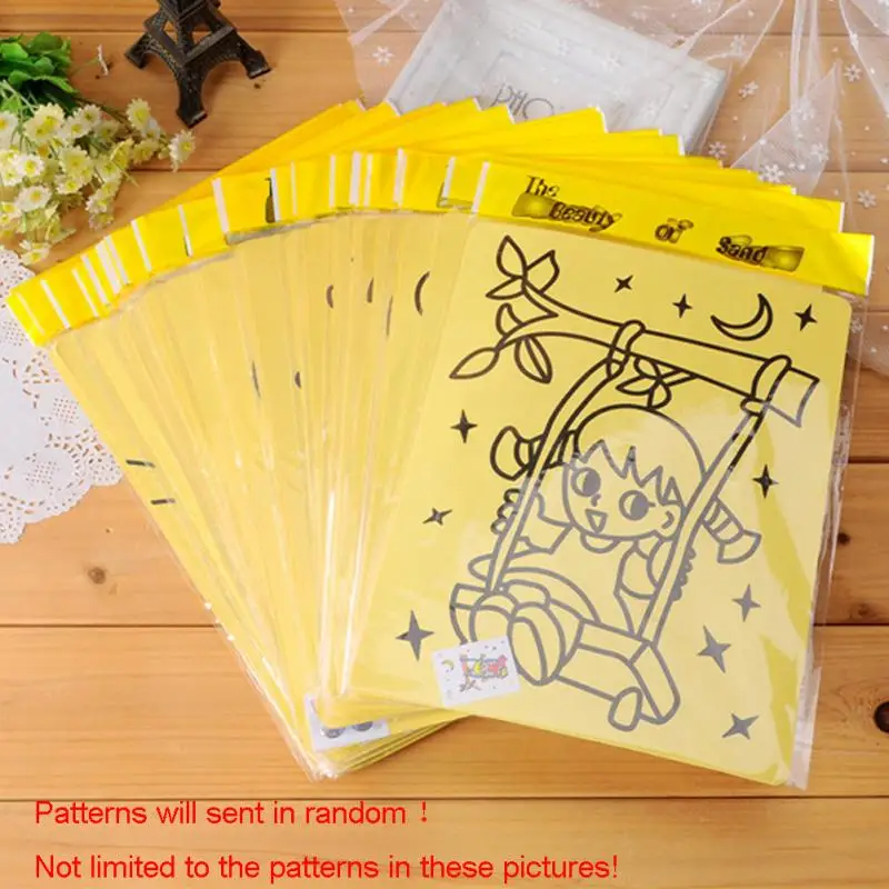 Funny Toy Plastic Drawing Sands Kids DIY 9 Color Painting Child Learning Educational Gift For Baby Send in Random
Funny Toy Plastic Drawing Sands Kids DIY 9 Color Painting Child Learning Educational Gift For Baby Send in Random