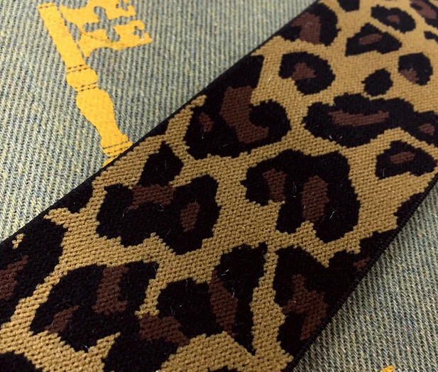 5 meters 4.8cm 1.88" wide khaki leopard stretch elastic lace trim ribbon tapes for skirt pant waistband MM287
5 meters 4.8cm 1.88" wide khaki leopard stretch elastic lace trim ribbon tapes for skirt pant waistband MM287
