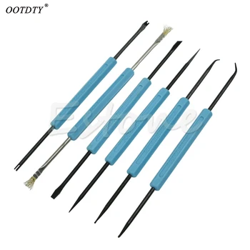 OOTDTY 1 Set 6Pcs Solder Durable Welding Soldering Station Iron Electronic Heat Assist Tool
OOTDTY 1 Set 6Pcs Solder Durable Welding Soldering Station Iron Electronic Heat Assist Tool