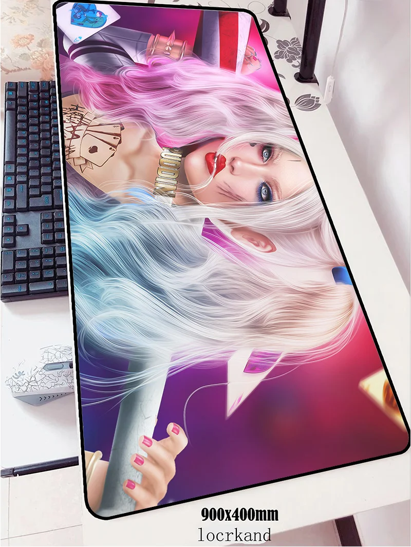 Harley Quinn mouse pad 900x400x3mm pad to mouse notbook mousepad xl anime gaming padmouse gamer to Colourful mouse mats
Harley Quinn mouse pad 900x400x3mm pad to mouse notbook mousepad xl anime gaming padmouse gamer to Colourful mouse mats