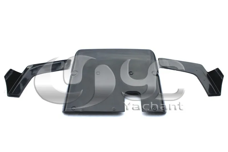 2008-2014 Nissan R35 GTR CBA DBA LB PERFORMANCE LB WORKS Style Rear Diffuser & Spats FRP (8)