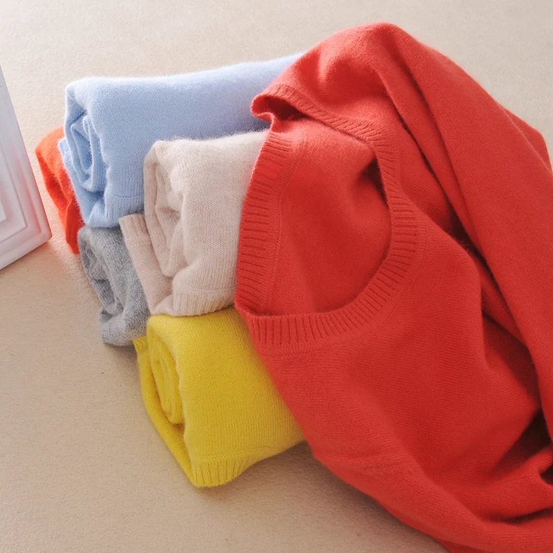 NEW 2022 Spring Cashmere cotton Blended woman sweater pullovers long sleev pull femme hiver jumper women knitted sweaters | Женская