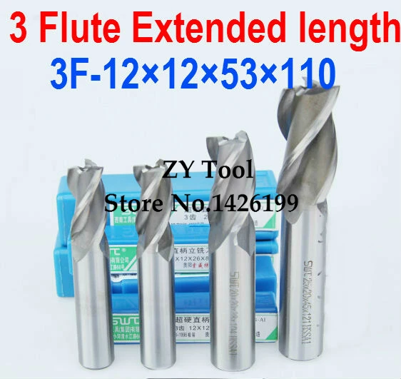 5pcs /set 12mm 3 Flute HSS & Extended Aluminium End Mill Cutter CNC Bit Milling Machinery tools Cutting tools.Lathe Tool
5pcs /set 12mm 3 Flute HSS & Extended Aluminium End Mill Cutter CNC Bit Milling Machinery tools Cutting tools.Lathe Tool