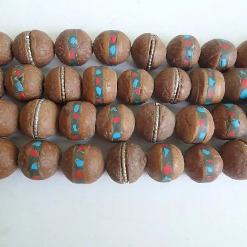 TSB0260 Natural Bodhi loose beads 13-14mm 10beads lot Nepal Hand Inlaid Metal Silk Coloful stone
TSB0260 Natural Bodhi loose beads 13-14mm 10beads lot Nepal Hand Inlaid Metal Silk Coloful stone