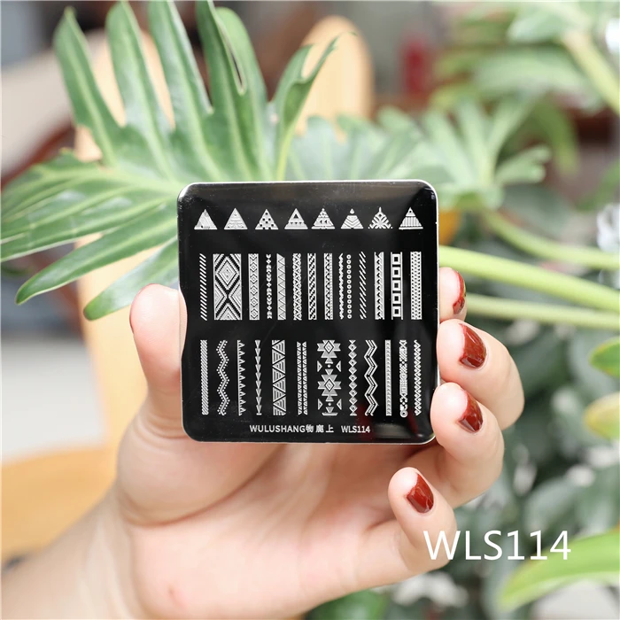 WLS 20 Design Nail Art Plates Design Rectangle Nail Stamping Template Manicure Nail Art Stamp Image Plate
WLS 20 Design Nail Art Plates Design Rectangle Nail Stamping Template Manicure Nail Art Stamp Image Plate