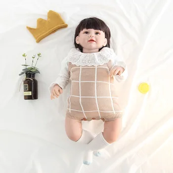 INS Knitted Romper Plaid Cotton Baby Boys Infant Romper Baby Girls Jumpsuits Sleeveless Girl Overall Fall Knitting Winter Romper
INS Knitted Romper Plaid Cotton Baby Boys Infant Romper Baby Girls Jumpsuits Sleeveless Girl Overall Fall Knitting Winter Romper