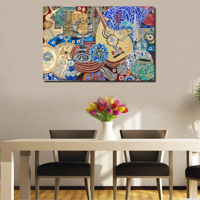 Muslim Islamic Arab Art Canvas Painting Prints Living Room Artwork Home Decor Modern Wall Art Oil Painting Posters Pictures HD
Muslim Islamic Arab Art Canvas Painting Prints Living Room Artwork Home Decor Modern Wall Art Oil Painting Posters Pictures HD