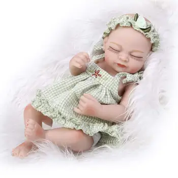 27cm Lovely Newborn Baby Girl Dolls with Dress Reborn Baby Doll Toys Birthday Christmas Gift for Children Kids Toddler
27cm Lovely Newborn Baby Girl Dolls with Dress Reborn Baby Doll Toys Birthday Christmas Gift for Children Kids Toddler