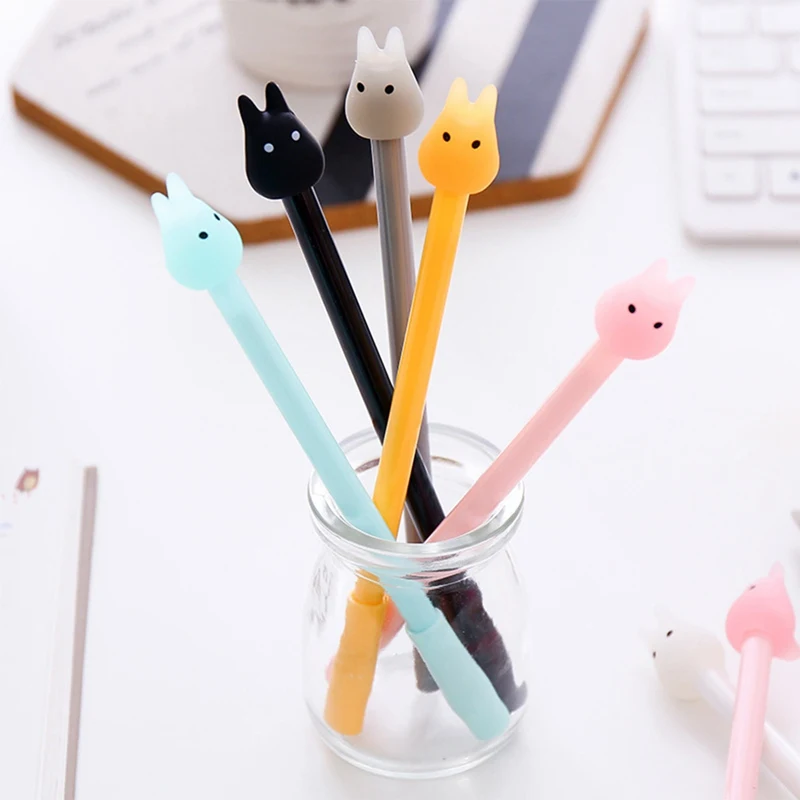 1 Piece Cartoon Cat Gel Pen Plastic Handles 0.5mm Black Ink Gel Pen School Office Supply Kawaii Novelty Stationery Gift
1 Piece Cartoon Cat Gel Pen Plastic Handles 0.5mm Black Ink Gel Pen School Office Supply Kawaii Novelty Stationery Gift