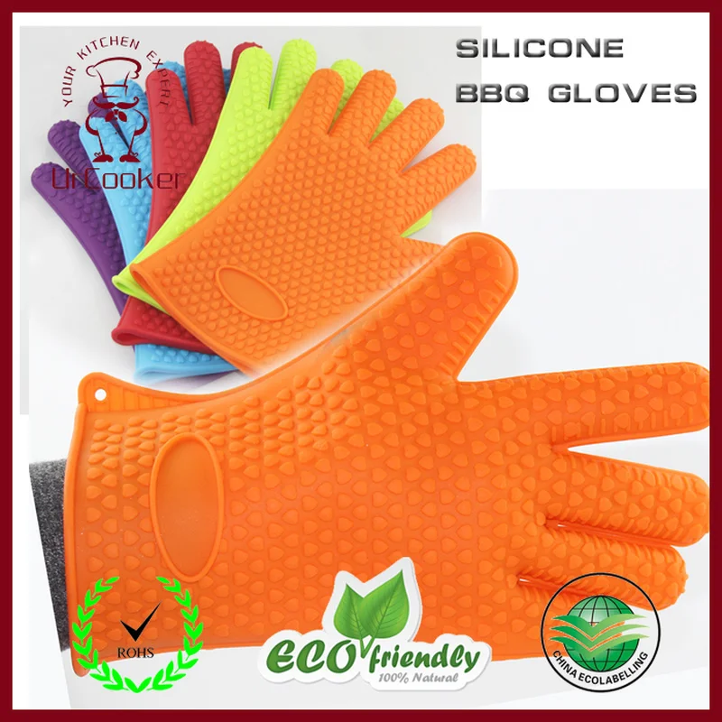 Promotion Kitchen Cooking Glove Silicone Heat Resistant Oven Gloves with Fingers Non-slip Baking Gloves SG-D210
Promotion Kitchen Cooking Glove Silicone Heat Resistant Oven Gloves with Fingers Non-slip Baking Gloves SG-D210
