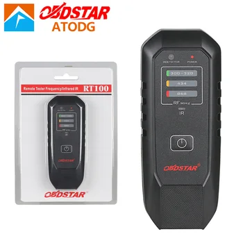 OBDSTAR RT100 Remote Tester Frequency Infrared (IR) can detect frequency of car remote control Test 300Mhz/320M/434Mhz/868Mhz
OBDSTAR RT100 Remote Tester Frequency Infrared (IR) can detect frequency of car remote control Test 300Mhz/320M/434Mhz/868Mhz