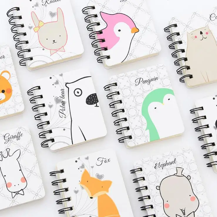 South Korea cartoon coil notebook account notebook student stationery exercise pad thickened cute diary book
South Korea cartoon coil notebook account notebook student stationery exercise pad thickened cute diary book