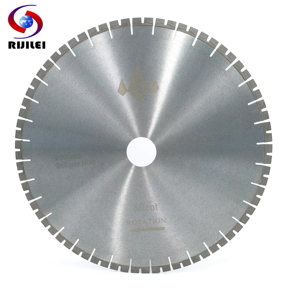 RIJILEI 500MM Silent Marble granite diamond saw blades cutter blade for granite marble stone cutting circular Cutting Tools
RIJILEI 500MM Silent Marble granite diamond saw blades cutter blade for granite marble stone cutting circular Cutting Tools