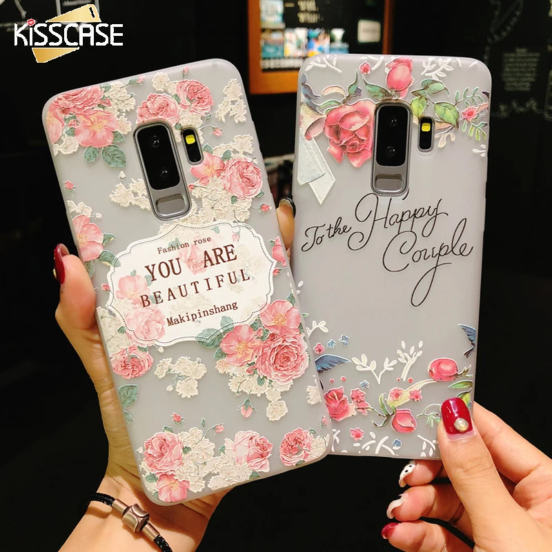 KISSCASE 3D Relief Flower Case For Samsung Galaxy S9 S8 Plus Soft Silicone Girly Cover Case For Samsung S7 S7 edge Note 9 Fundas
KISSCASE 3D Relief Flower Case For Samsung Galaxy S9 S8 Plus Soft Silicone Girly Cover Case For Samsung S7 S7 edge Note 9 Fundas