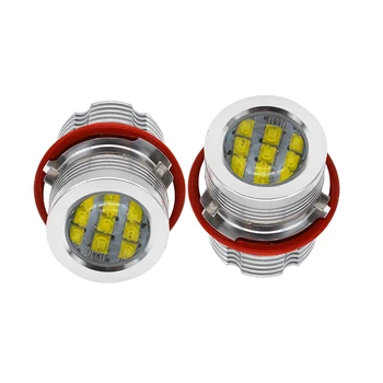 SKYJOYCE 1 Set 60W LED Angel Eyes E39 E60 E63 E65 E53 E83 E87 X3 X5 LED Marker Kit White Yellow Red Blue 120W LED Hole Ring Bulb
SKYJOYCE 1 Set 60W LED Angel Eyes E39 E60 E63 E65 E53 E83 E87 X3 X5 LED Marker Kit White Yellow Red Blue 120W LED Hole Ring Bulb