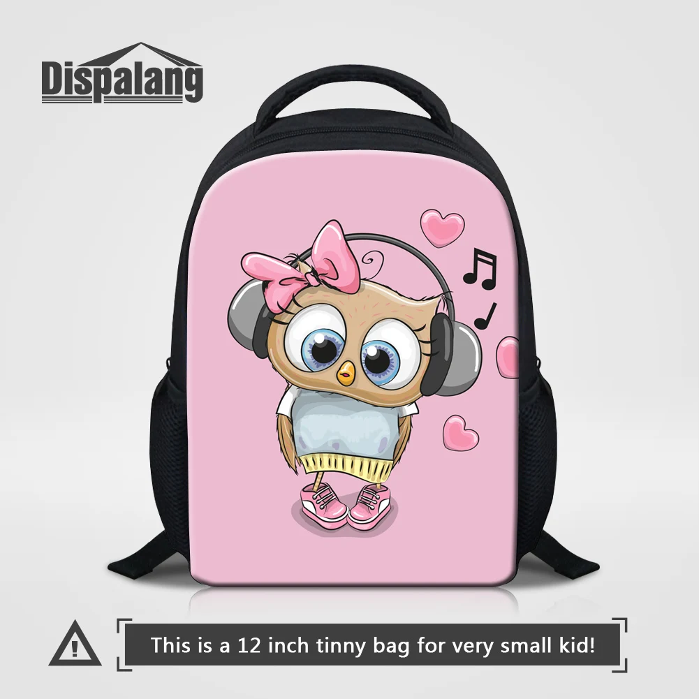 

Cartoon Lucky Owl Fox Pig Bear Backpack For Girls 12 Inch Small Mochila Escolar Infantil Kids School Bookbag Child Mini Rucksack