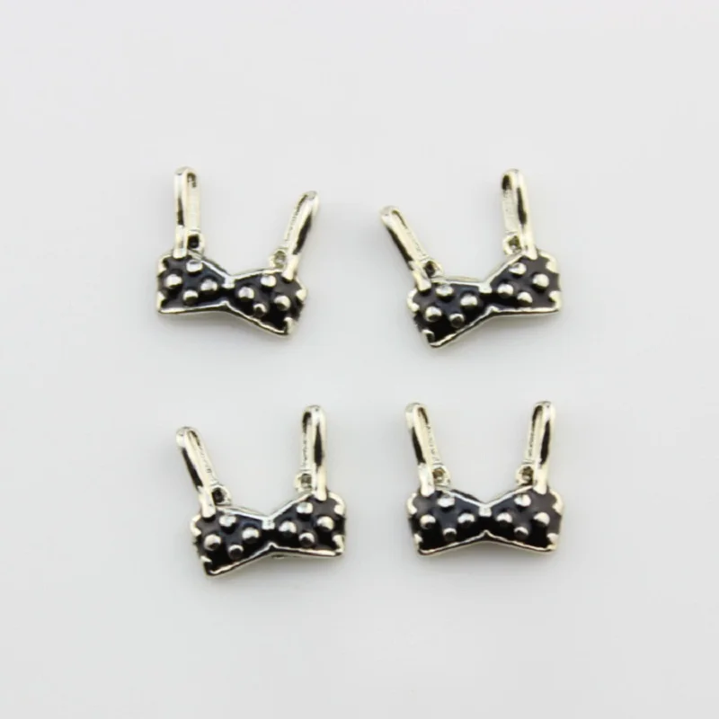 Bikini Floating Charms For Glass Floating Memory Lockets 20pcs